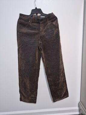 wild fable Brown Marbled Wide-Leg Jeans